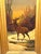 Pair American Sporting Paintings Elk & White-Tailed Deer Buck, Signed A. Crozier For Sale - Image 4 of 18