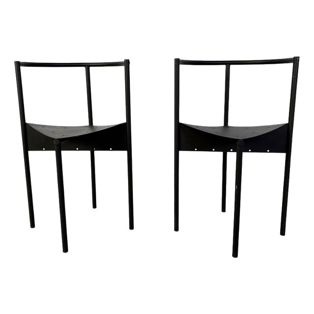 Wendy Wright Chairs by Philippe Starck, 1986, Set of 2 For Sale