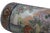 Vintage Macau Hand-Painted Porcelain Umbrella Stand With Floral Garden, Raised Enamels & Gilt Detail For Sale - Image 14 of 18