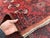 Antique Red Bukhara Hand-Knotted Wool Runner - 6'3" X 3'9" For Sale - Image 14 of 15
