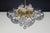 Czech Brass and Glass Chandeliers, 1960s, Set of 6 For Sale - Image 10 of 18