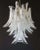 1970s Vintage Italian Murano Glass Chandelier with 30 Glass Petals, 1983 For Sale - Image 5 of 13