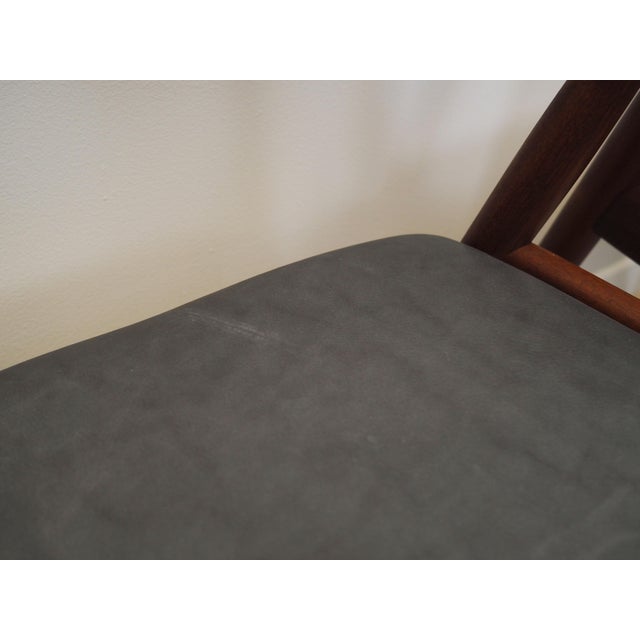 Vintage Danish Teak Chairs by Ejner Larsen & Aksel Bender Madsen, 1960s, Set of 4 For Sale - Image 16 of 18