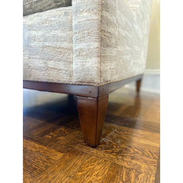 Kravet Kravet Camden Lounge Chair and Ottoman Set - Custom For Sale - Image 4 of 12