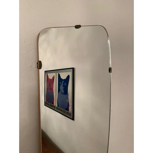 Rockabilly Asymmetric Mirror, 1960s For Sale - Image 6 of 8