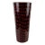 Vintage Murano Vittorio Ferro Red Black Orange Mosaic Murrines Italian Art Glass Tall Flower Vase For Sale