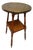 Oriental Copper Gold Topped Side Table, 1930s For Sale