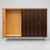 Large vintage design wardrobe from the 1960s, featuring a practical layout with both hanging and shelving sections. The...