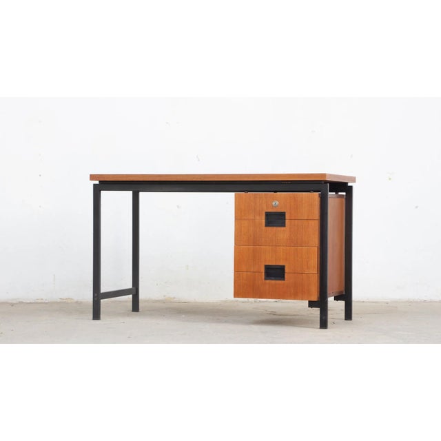 1950s EU01 Japanese Series Desk by Cees Braakman for Pastoe, 1950s For Sale - Image 5 of 11