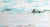 An abstract acrylic on canvas painting by the American artist Martha Kaplan. Titled "Lake in Summer No. Two," this...
