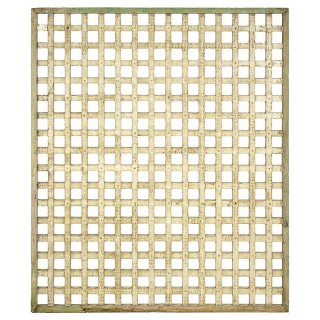 Wood Screen in Patinated Solid Wood For Sale - Image 7 of 7