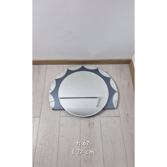 Mirror by Alessandro Mendini for Cristal Art, 1950s For Sale - Image 12 of 12