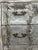 Wood French Provincial Silver Carved Bombé Chest – Rococo Floral Details – Vintage For Sale - Image 7 of 9