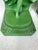 Green Antique 1920’s Cast Iron Bookends Depicting “Loie Fuller”-a Pair For Sale - Image 8 of 10