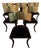 Klismos-Inspired Dining Side Chairs For Sale