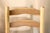 1980s Pair of Vintage Blonde Pine Stools With Wood Slat Seats For Sale - Image 5 of 12