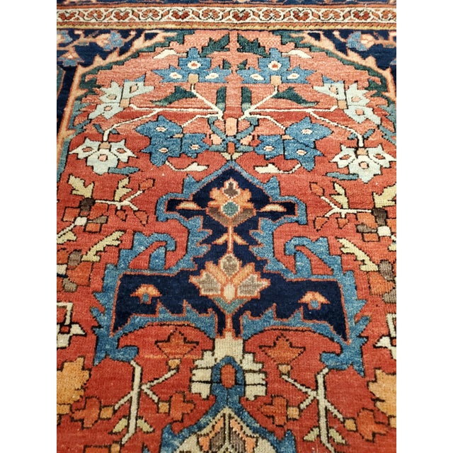 Finely woven Farahan Sarouks were produced in the late 19th century until just before world war I. They have become...