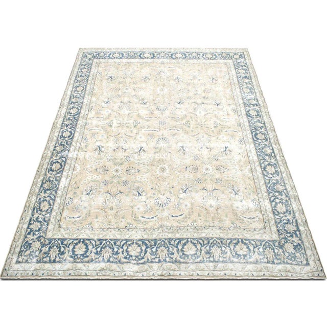 1950s Persian Kerman Rug For Sale In Los Angeles - Image 6 of 7