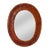 Vintage Embossed Leather Mirror, 1960s For Sale - Image 16 of 16