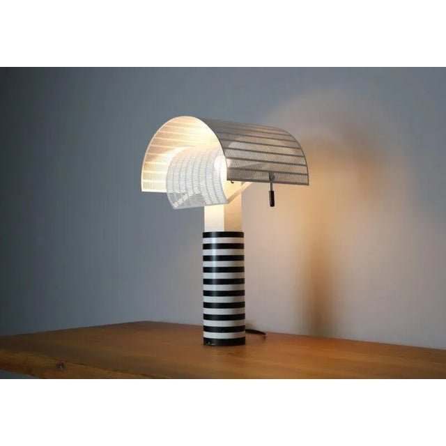 Vintage Table Lamp by Mario Botta for Artemide, 1986 For Sale - Image 9 of 11