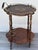 Mid 20th Century Mid-Century Italian Hollywood Regency Italian Marquetry Masonic Bar Cart With Brass Gallery For Sale - Image 5 of 8