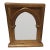 Vintage Kulicke Collection Replica 15th-Century Italy Gothic Arch Table Mirror For Sale