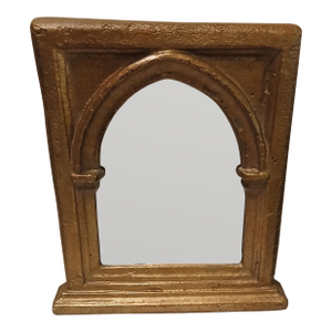 Vintage Kulicke Collection Replica 15th-Century Italy Gothic Arch Table Mirror