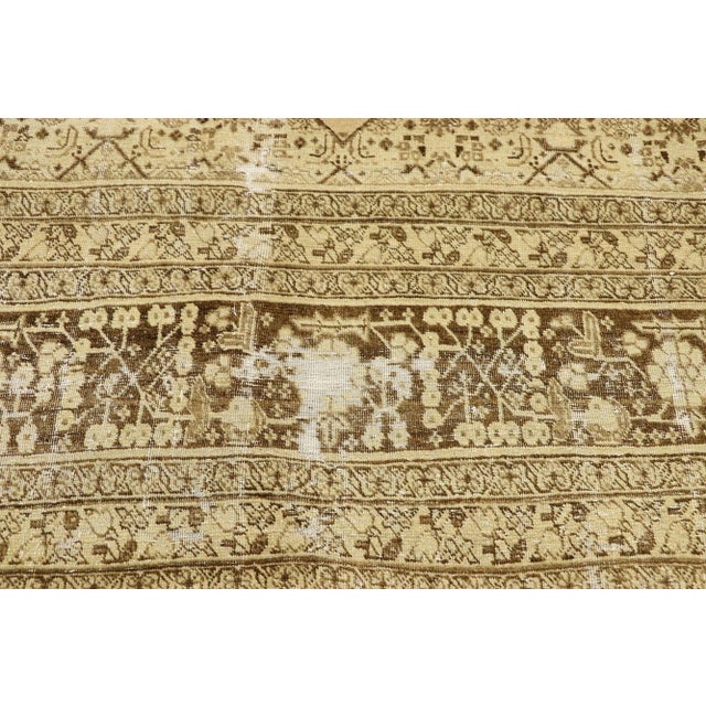 Antique Persian Tabriz Rug - 09'00 X 12'00 For Sale In Dallas - Image 6 of 11
