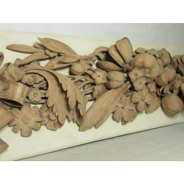 Antique French Architectural Carved Wood Fragment For Sale - Image 9 of 17