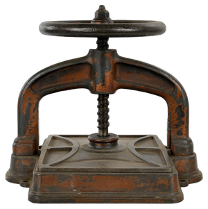 Cast Iron Binding Press, Early 20th Century