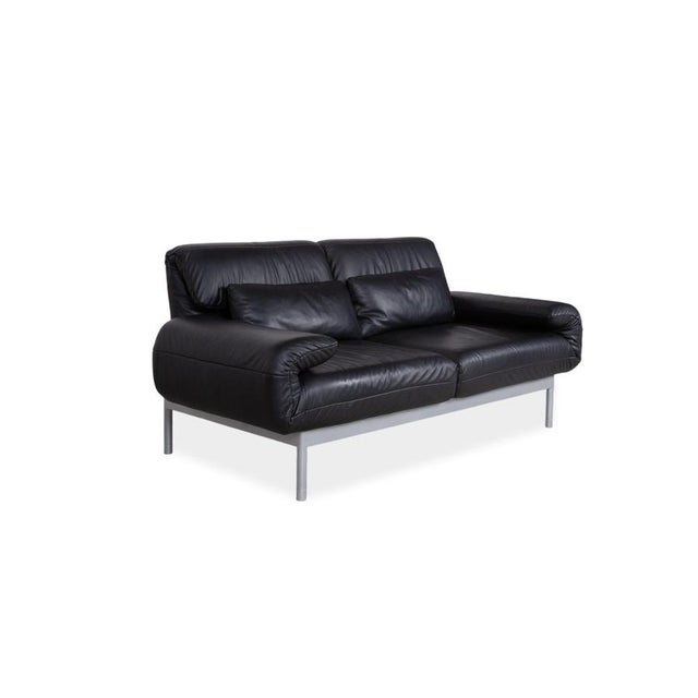 Modern Leather Plura Two-Seater Sofa witn Manual Function from Rolf Benz For Sale - Image 3 of 15