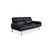 Modern Leather Plura Two-Seater Sofa witn Manual Function from Rolf Benz For Sale - Image 3 of 15