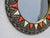 Handcrafted Moroccan Round Bone Inlay Wall Mirror For Sale - Image 4 of 6