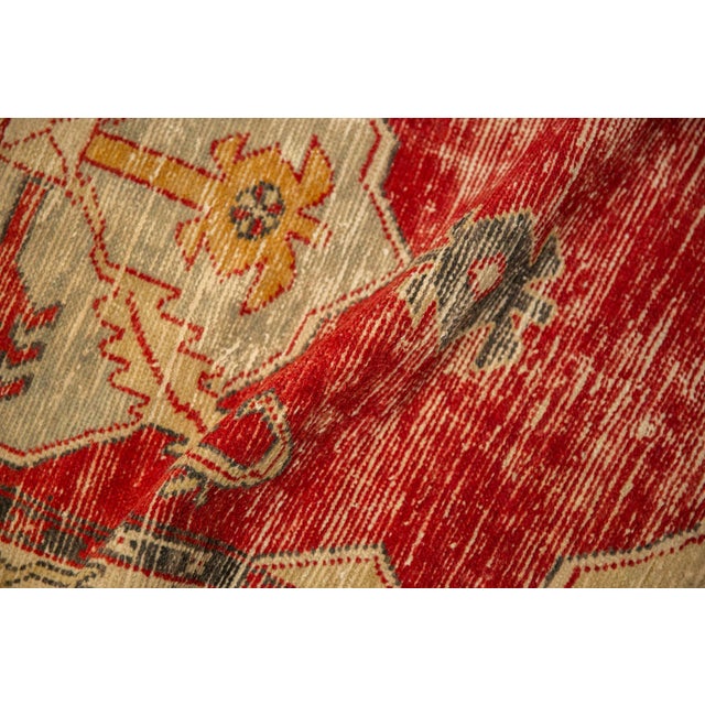 Vintage Distressed Oushak Rug Runner - 2'8" x 5'6" For Sale - Image 10 of 10