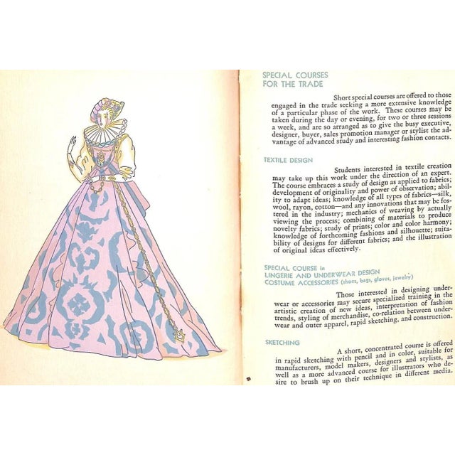 Paper "Fashion Academy" Book 1938 Hartman, Emil For Sale - Image 7 of 12