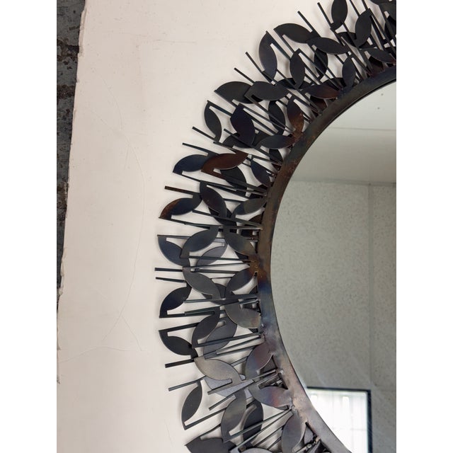 Gold Leaf Design Group Gianna Mirror For Sale - Image 9 of 12