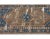 Blue & Brown Vintage Distressed Rug For Sale - Image 4 of 6