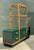 Wood Vintage Wrapped Rattan Etagere and Laminate Credenza For Sale - Image 7 of 12