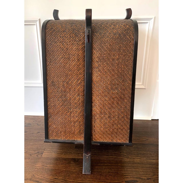 Mid-Century Modern 18th Century Rare Japanese Traveling Cabinet Oi Edo Period For Sale - Image 3 of 16
