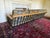 MCM Attributed to Richard McCarthy by Selrite Wrought Iron and Maple Couch For Sale - Image 4 of 10