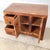 Asian Antique Chinese Provincial Elmwood Cabinet With Iron Hardware For Sale - Image 3 of 12