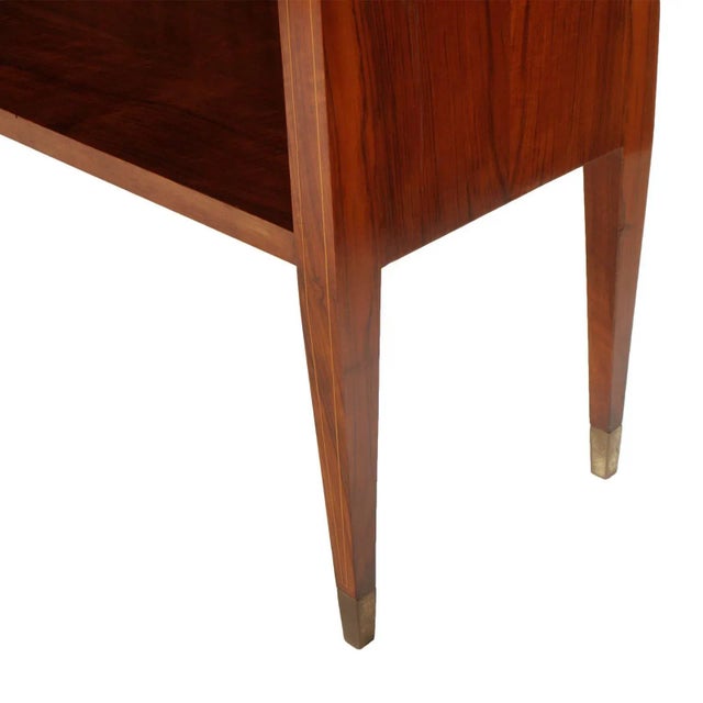 1940s Italian Modern Rationalist Credenza in Rosewood For Sale - Image 5 of 8