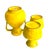 1960s 1960s Aldo Londi for Bitossi/Rosenthal Netter Ceramic Vases, 3 Piece Set For Sale - Image 5 of 17