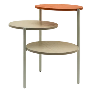 Grey & Pumpkin Triplo Table by Mason Editions
