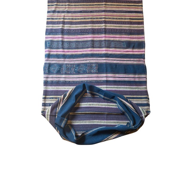 Textile Ikat Textile From Lembata Stunning Tribal Motifs, Indonesia C. 1920 For Sale - Image 7 of 7
