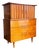 Young Manufacturing Mid Century Walnut Highboy Dresser, Attributed For Sale