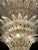 Murano Murano Palmette Ceiling Light on Four Levels, 163 Trasparent Glasses For Sale - Image 4 of 9