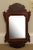 1960s Chippendale Style Hand Crafted Mahogany & Burl Wood Small Mirrors- a Pair For Sale - Image 5 of 12