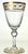 Originating from the opulent era of the gilded age, this set of exquisite antique Saint Louis crystal stemware is a prime...