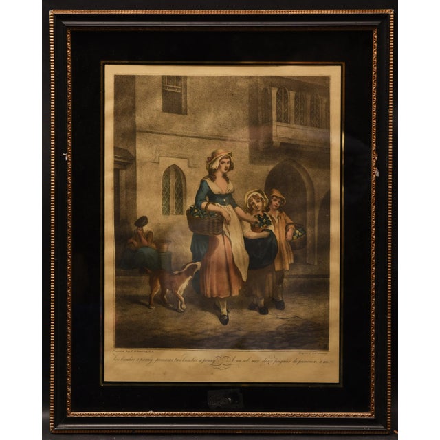 This charming etching, titled "Two Bunches of Penny and Primrose," presents a delightful study of springtime blooms....